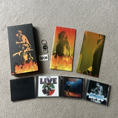 AC/DC Bonfire CD Boxset - 5 Discs - With Bottle Opener , Sticker & Poster 