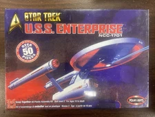 Star Trek USS Enterprise NCC-1701 -  Polar Lights SNAP Kit#4200 - Sealed/NIB