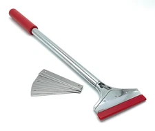 Floor and Wall Scraper Deluxe 4 Inch Blade Flooring Scraper 18 Inch with 10 S...