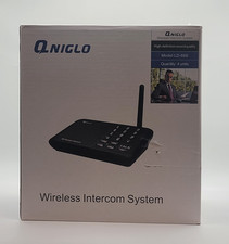 Qniglo Wireless Intercom System LD-666 4 Units Long Range 1800FT Office/Home