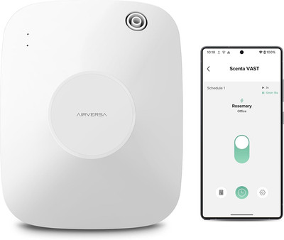 Airversa Smart Scent Air Machine, Wasserloser Aromadiffuser 400Ml Für Großräume 