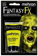 Ogre Green Fantasy FX Cream Mehron -Water Based Face Body Paint 1 oz