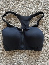 All In Motion Sports Bra Women's Sculpt High Support Zip-Front Bra 34D