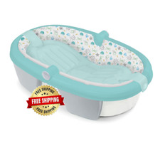 Ba era Plegable Para Bebes Tina Plegable De Vinilo Multifuncional Para Ba ar NEW