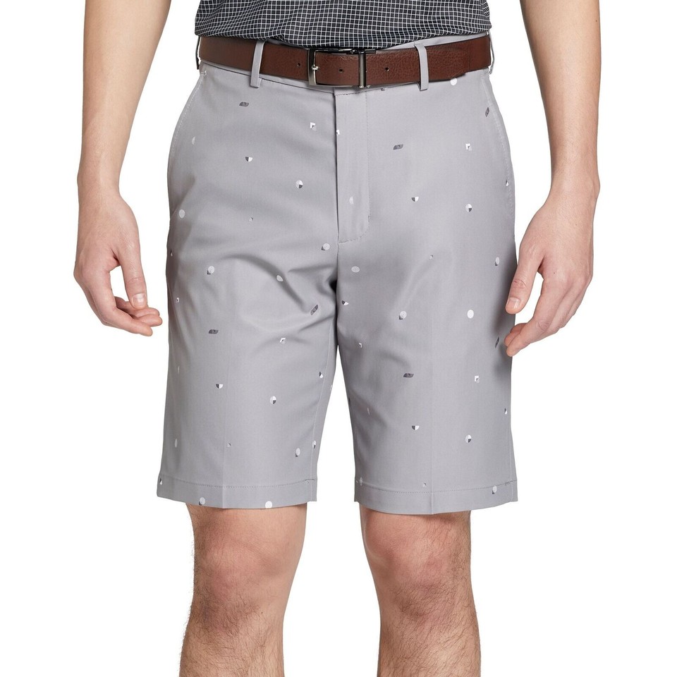 Walter Hagen Men's Perfect 11 Golf Shorts Art Deco Print Momentum Grey Size 30 eBay