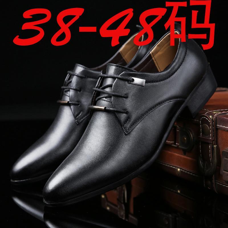 SAOLA Scarpe da sposa Oxford oversize da uomo formali eleganti britanniche punta business oversize