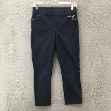 Tommy Hilfiger Jegging Pants Womens 4 actual 28x22.5 Blue Elastic Waist Casual