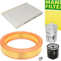Mann-Filter Filter Filtersatz FüR VW Polo 6N1 1.4 1.6 Inkl. Febi ÖLablass