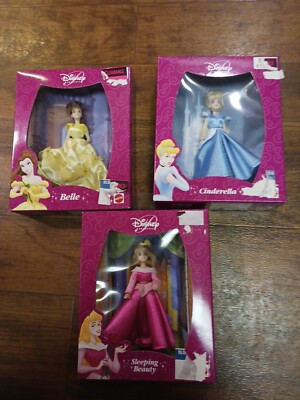 Vintage Collectible Disney Cinderella, Sleeping Beauty, Bell, Lot