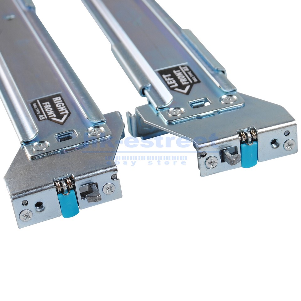 Dell R510 R520 R530 R720 R730 R820 2/4 Post Rack 2U Static Rails H872R ...