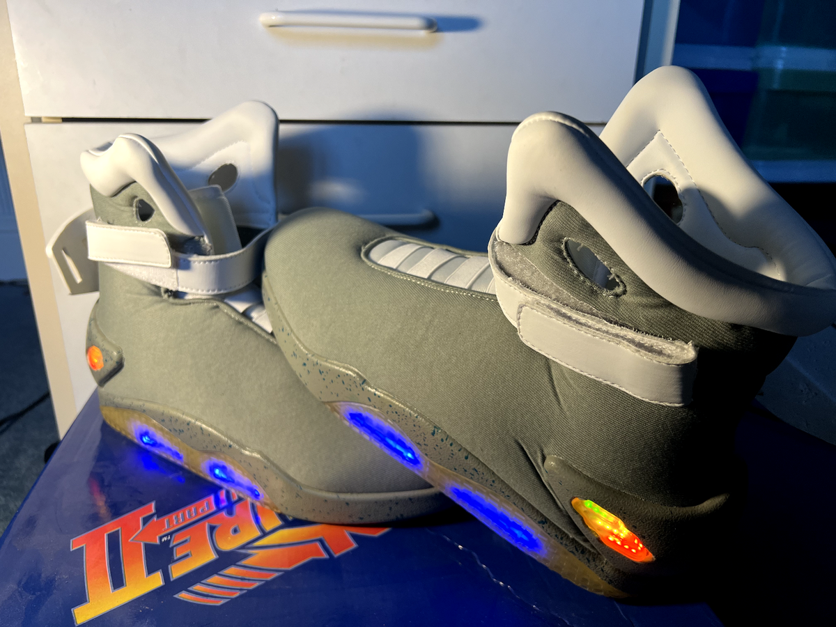 replica back to the future shoes