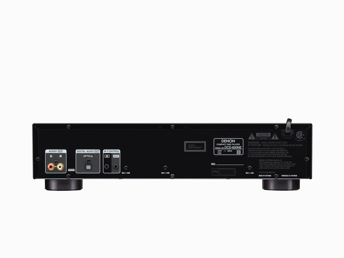 Denon DCD-600NE CD Player With AL32 Processing - Black for