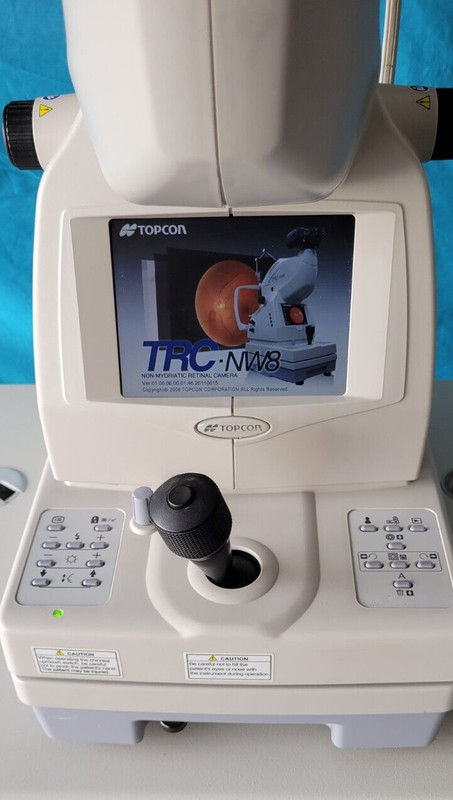 Topcon TRC-NW8 Non-Mydriatic Retinal Camera     FOR PARTS ONLY    