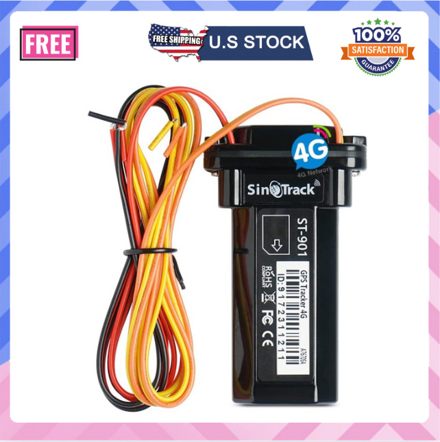 Real-Time Live Waterproof GPS Tracker - Mini Car Locator - No Monthly Fees