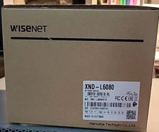 Hanwha Wisenet XND-L6080 DOME Brand New Network IP Camera