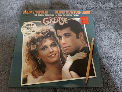 SEALED GREASE ORIGINAL MOTION SOUNDTRACK 1978 24 TRACKS  2 X LP SET RS0