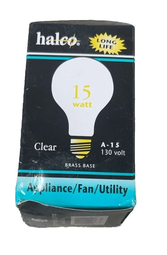 🔥(AN) ***QTY 14*** Halco Lighting Technologies A15CL15 C7BLU/FC/LED 6013 - Image 2 of 4