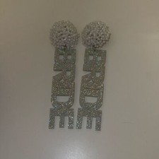 BRIDE earrings pearls with silver
