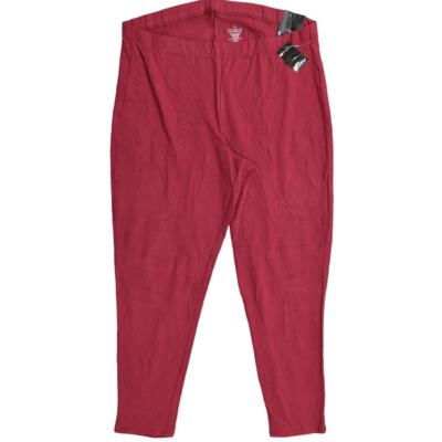 NEW Torrid Plus Size 3 Red Jegging Pants NWT, 18in Waist | eBay