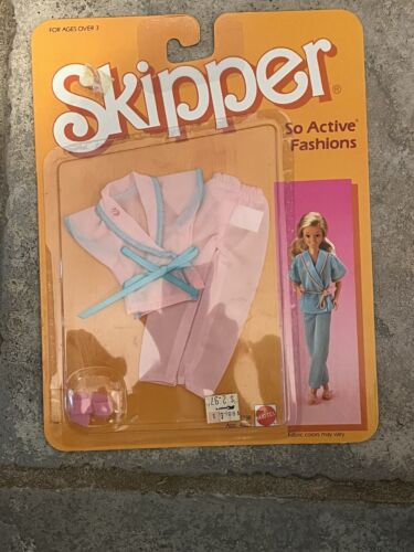 Vintage 1985 Mattel Barbie's Sister Skipper So Active Fashions Clothes Set 2238 - Afbeelding 1 van 7