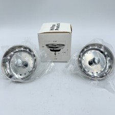 2 Pack Sink Strainer Stopper For 3-1/4" Standard Drain Rectangle Center Hole