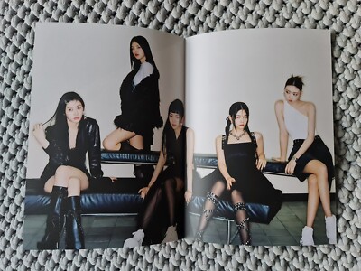 Kpop Itzy Gold Album Standard Ver. Group Folded Poster - UK Seller