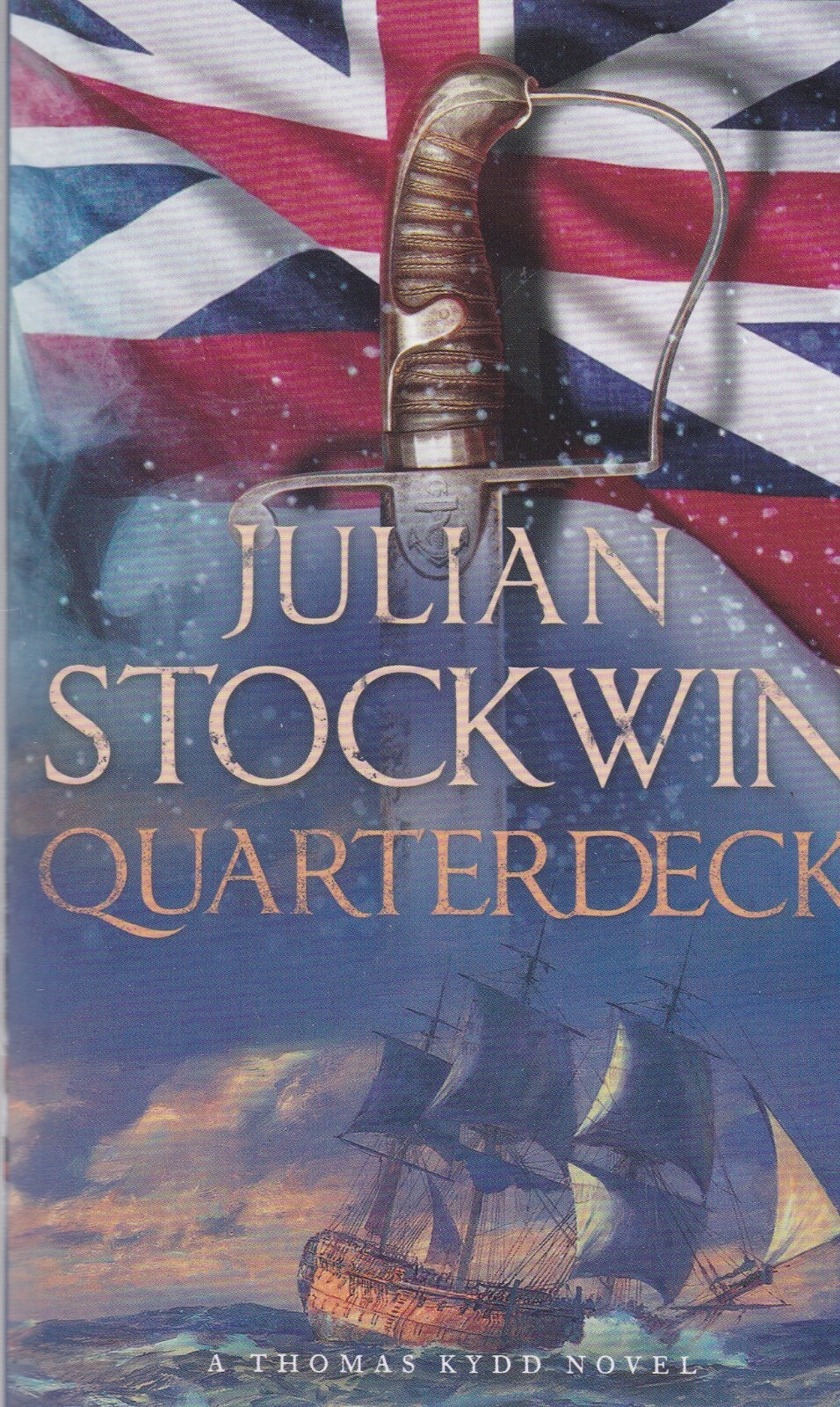 QUARTERDECK by JULIAN STOCKWIN (PAPERBACK) BOOK