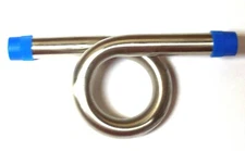 Steam Gauge Siphon Pigtail 1/4" NPT SCH 40 316 Stainless 500 PSI 400° F 735ER23