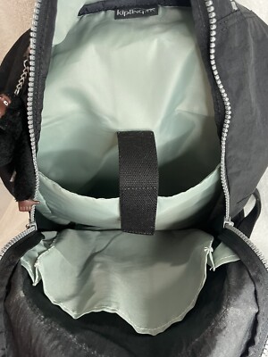 Kipling Seoul Leandro Black Tonal Unisex Backpack Kipling SEOUL Backpack Large Laptop Pocket Protection BLACK  main image 4