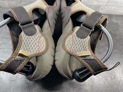 Crocs Swiftwater Sandals Men 10M Shoes Gray Mesh Leather  display picture 2