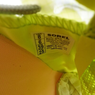 Size 8 Women's Sorel Kinetic Breakthru Tech Lace Sneaker NL4691