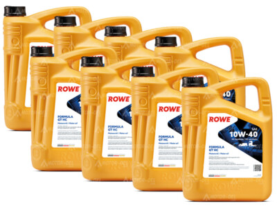 40 Liter (8x5L) ROWE HIGHTEC FORMULA GT SAE 10W-40 HC
