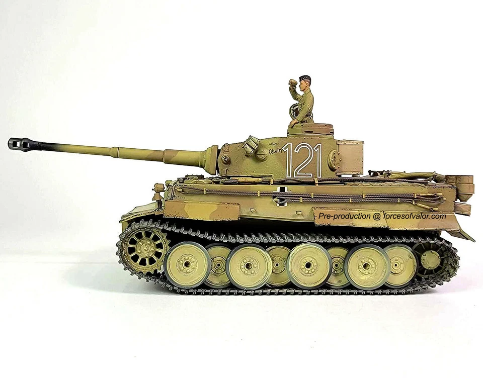 Forces of Valor 1:32 German Tiger I Tank - Panzerarmee Afrika, 1943, FOV912042D - Image 4 of 4