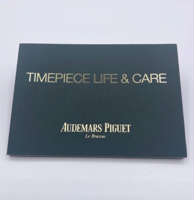 Audemars Piguet Libretto ''timepiece life & care'' Booklet Russisch Jahr 2013