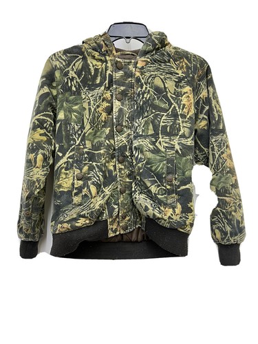 Cabela's Kids Coat Camo Sz M Seclusion 