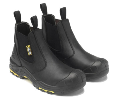 Mens JCB Dealer Work Safety Steel Toe Midsole Ankle S3 Boots Size
