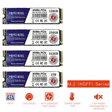 512GB 1T M2 NVMe M.2 PCIe SSD Solid State HDD Internal Drive for Desktop Laptop