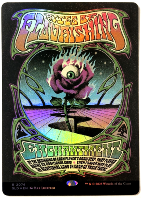 MTG Rites of Flourishing (Rainbow Foil) Secret Lair x KEXP 2074 NM