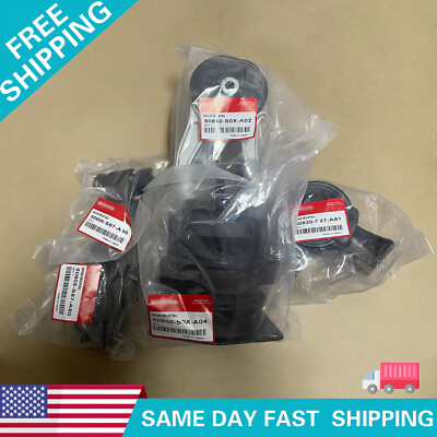 #ad OEM For 99 04 Honda Odyssey 3.5L Engine Motor Trans Mount Set 5X Hydraulic $140.99