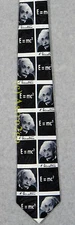 ALBERT EINSTEIN BLOCKS E=MC2 PHYSICS SCIENCE TEACHER CLASS Steven Harris Necktie