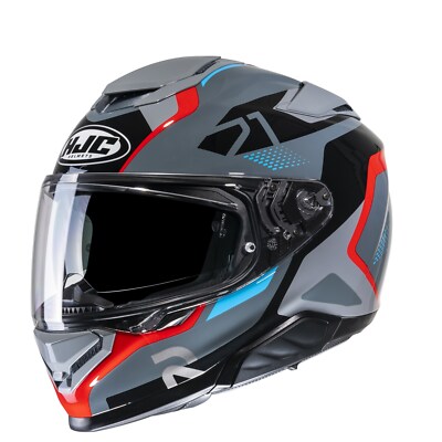 HJC RPHA 71 Hapel MC21 grau blau rot Gr. S Motorradhelm Sport Touring Helm