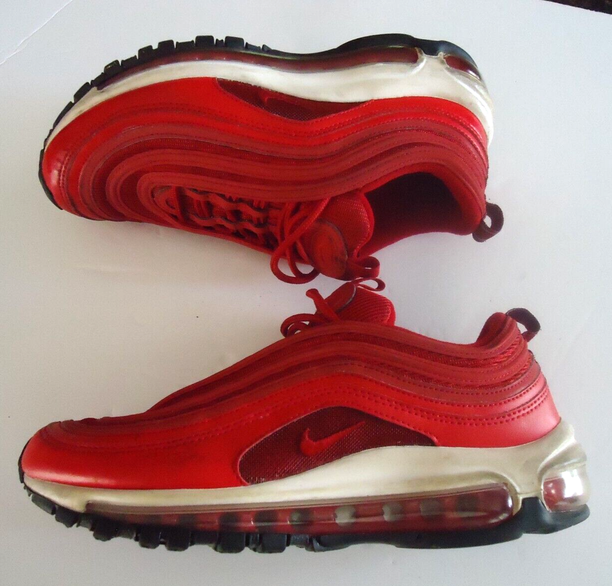 Nike Air Max 97 University Red White Trainer Sneakers Shoes