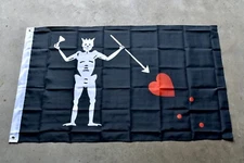 Blackbeard Edward Teach Pirate Flag SEAL Team 3 SAS Obi Wan Nairobi UKSF