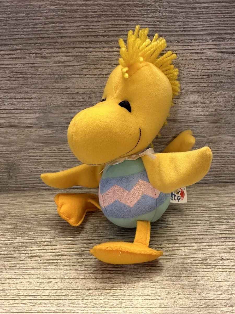 Peanuts Woodstock dressed as EASTER EGG 8” Plush Stuffed Prestige