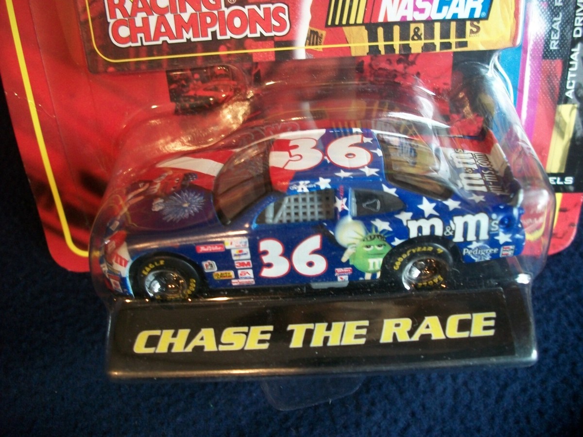 Racing Champions #36 KEN SCHRADER 2 Chase the Race Cars Snickers