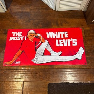 Vintage Levis Poster | eBay