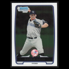 Rookie Davis #BCP43 2012 Bowman Chrome Prospects New York Yankees Baseball Card. rookie card picture