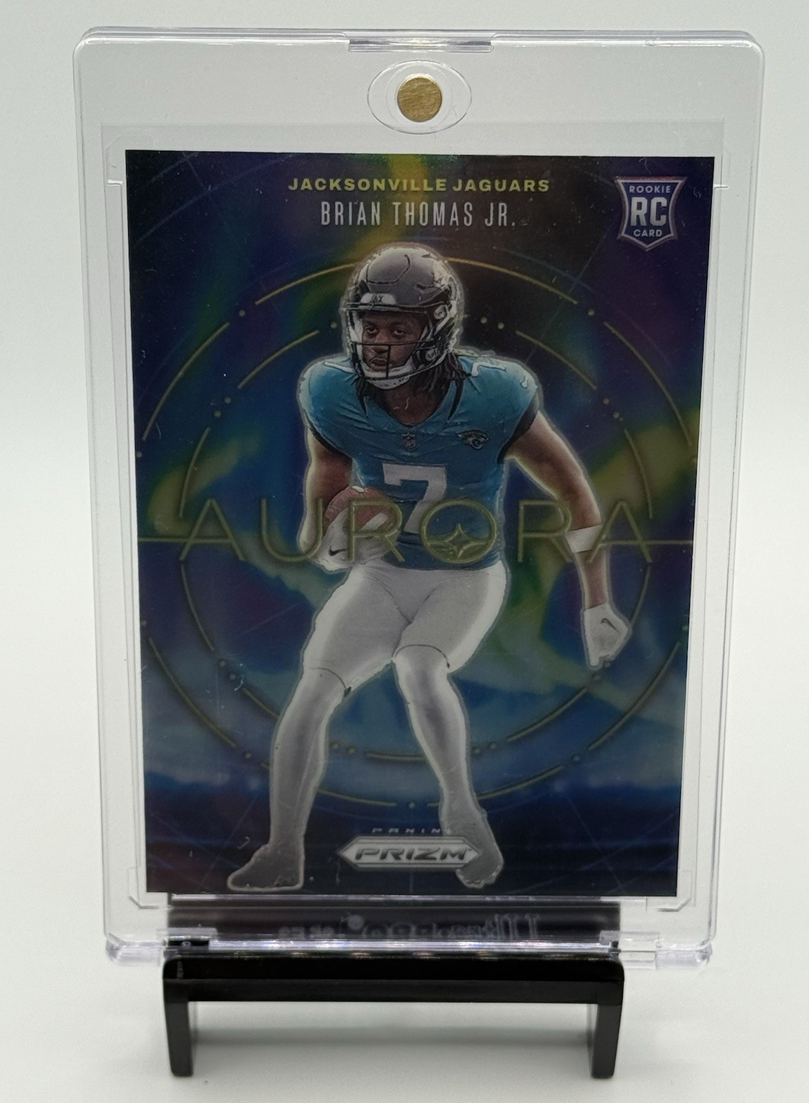 2024 Panini Prizm Brian Thomas Jr. Aurora