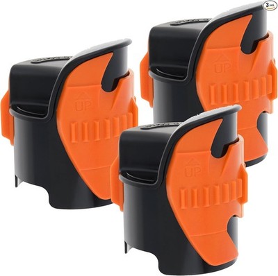 Pack of 3, Fork Seal Saver Cleaner 45mm-55mm, Front Fork  Color: Orange 3 Pack