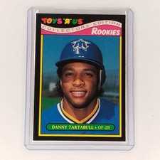 1987 Topps Toys R Us Rookies - Danny Tartabull #28 Seattle Mariners Rookie Card . rookie card picture